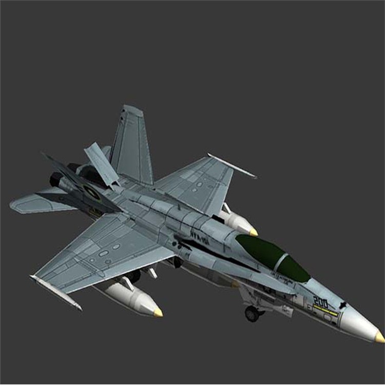 务川3D舰载战斗机模型