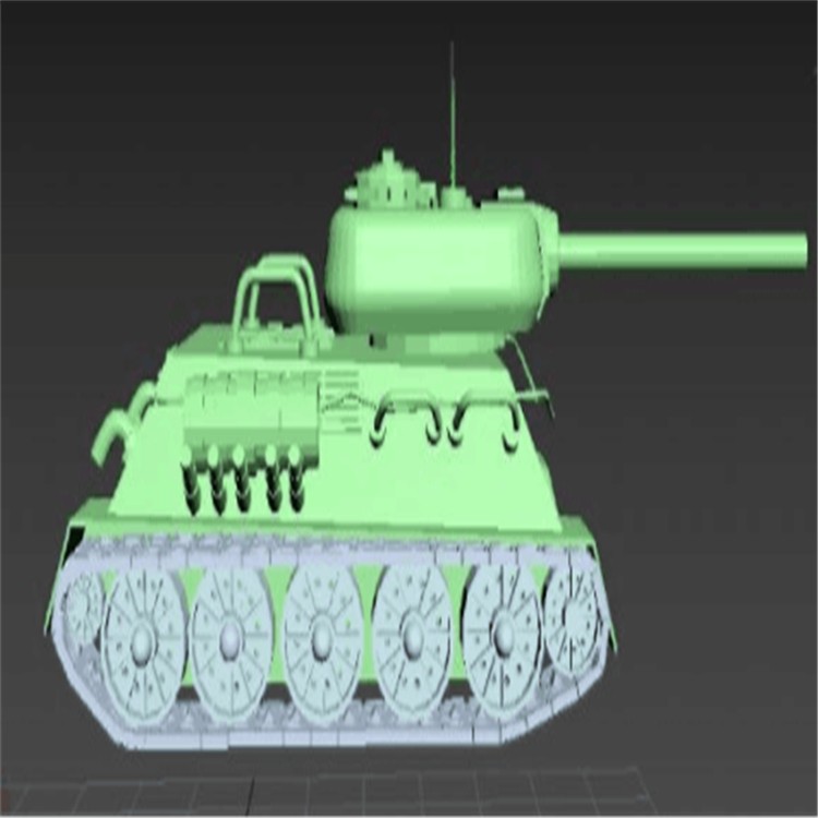 务川充气军用坦克模型